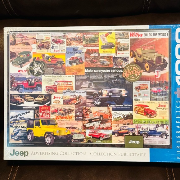 Jeep Other - Jeep Advertising Collection Puzzle with Classic Colors